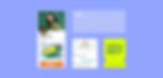 Thumbnails of website features, including a coupon, a graph of total clicks, live chat, and mobile browsing in bright tones. 