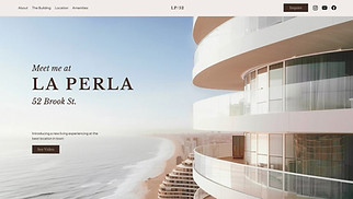 All website templates - Real Estate Landing Page